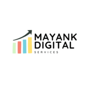 black and yellow 3d simple digital service logo