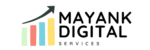 black and yellow 3d simple digital service logo